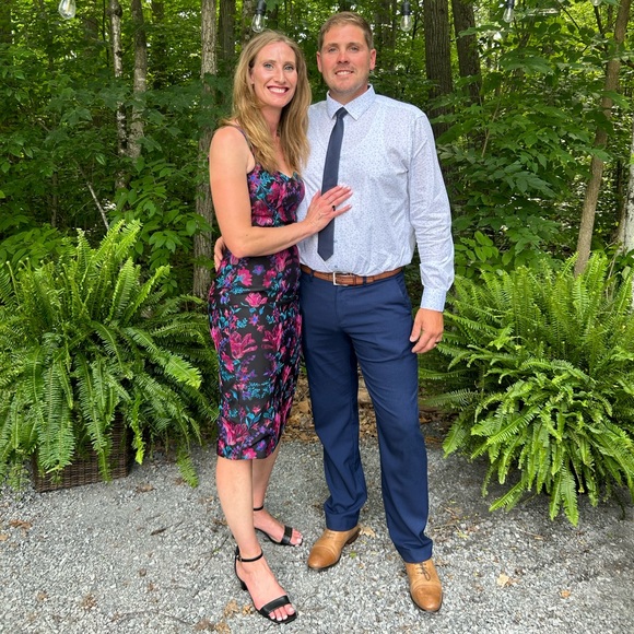 DRESS THE POPULATION Jaida Floral Embroidered Cocktail Dress - Picture 13 of 13